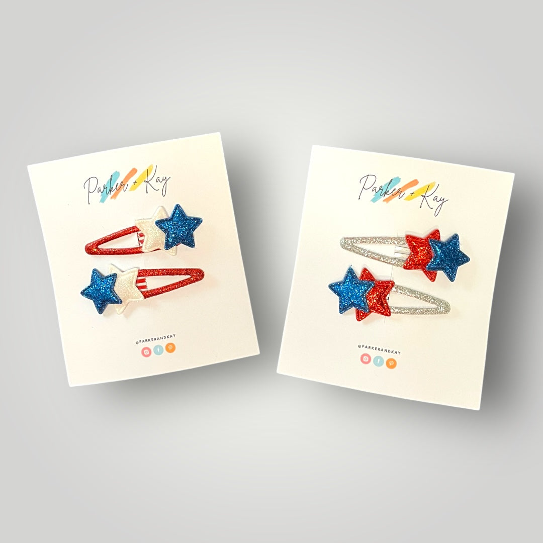 GEORGIE Twinkling Stars Hair Clips