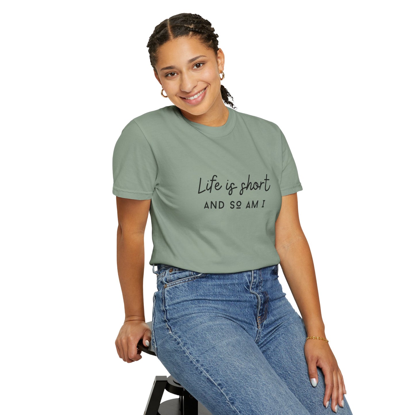 LIFE IS SHORT Adult T-shirt