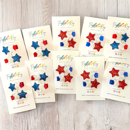 GEORGIE Twinkling Stars Hair Clips