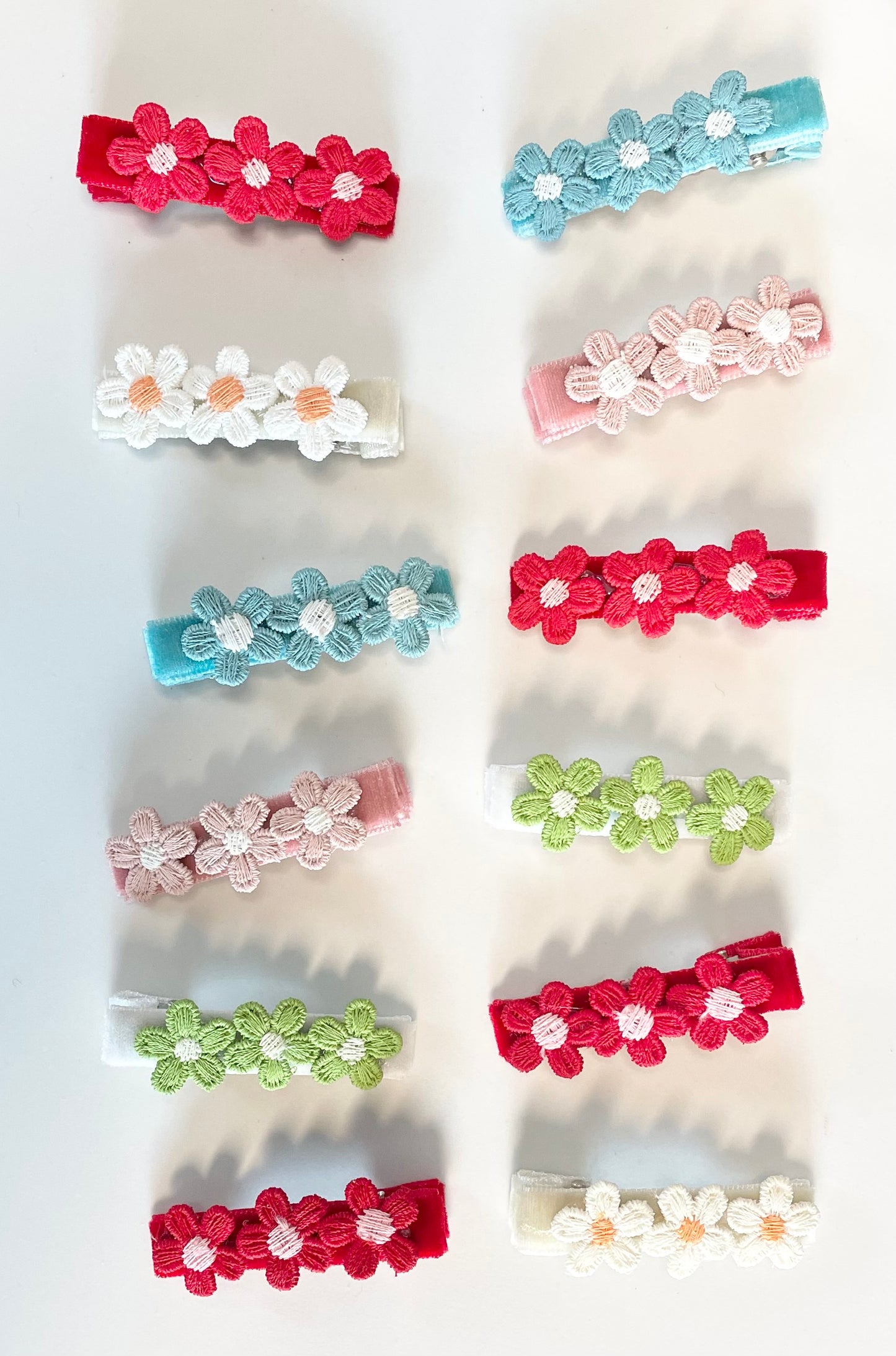 TILLY Little Flower Hair Clips