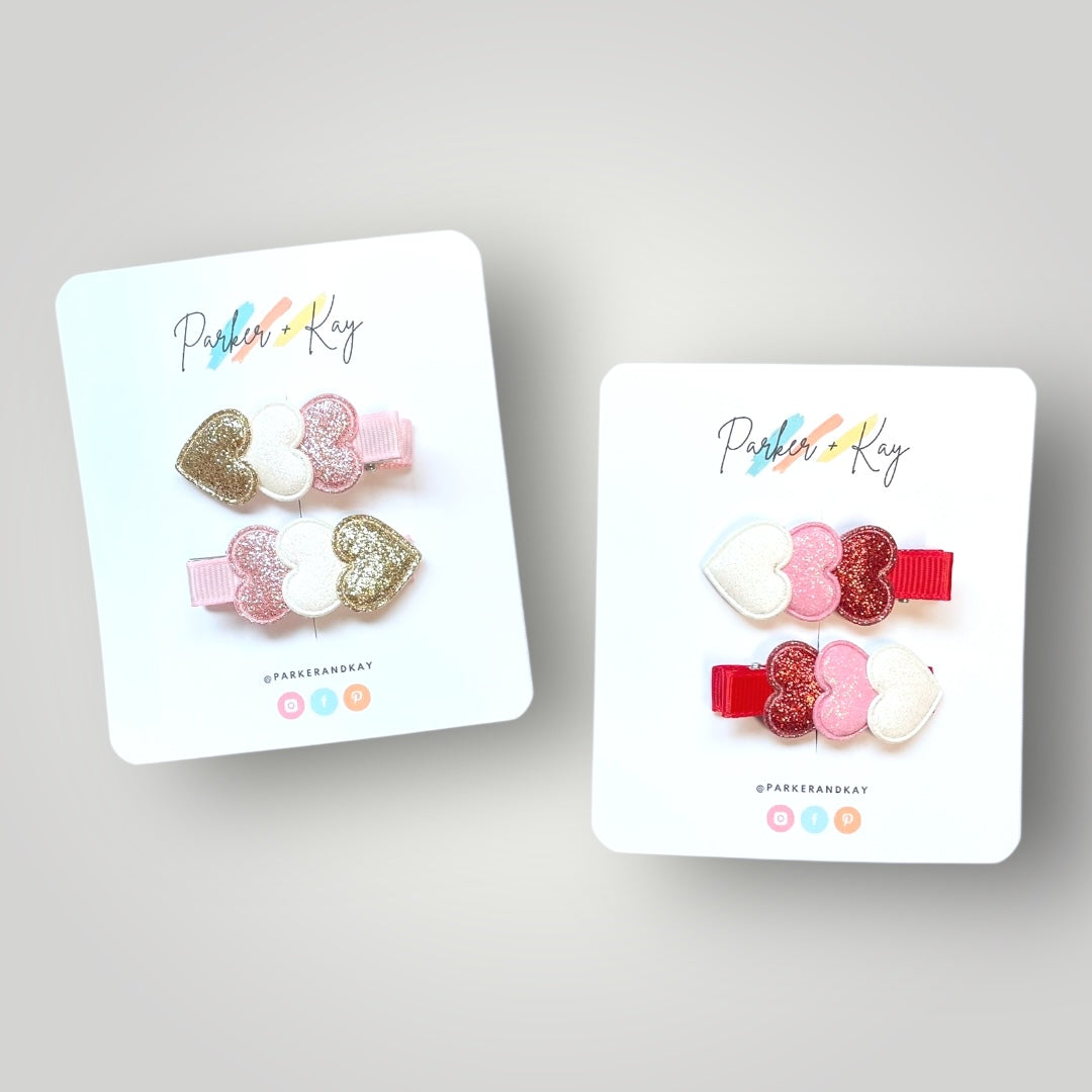 Cupid's Cuties Hair Clips
