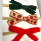 Strawberries Hair Bow Set