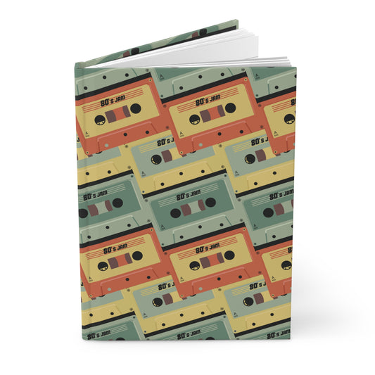 RETRO MIX TAPE Hardcover Journal