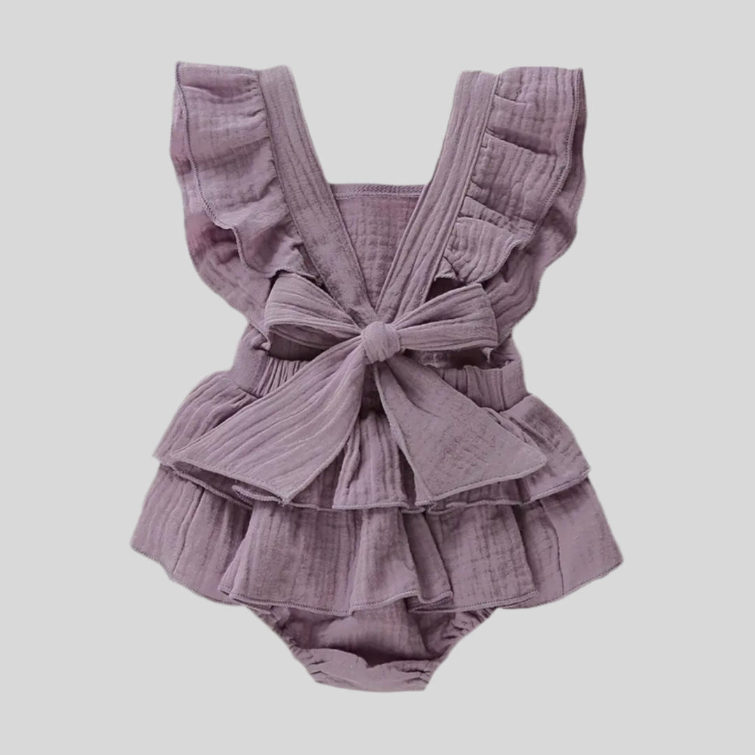Muslin Ruffled Romper
