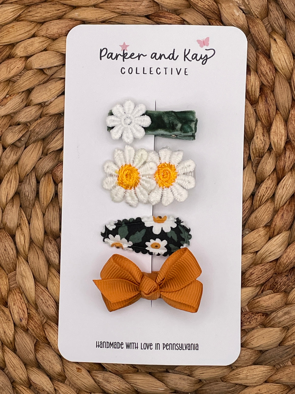 Baby’s First Clips Mini Set | Daisy
