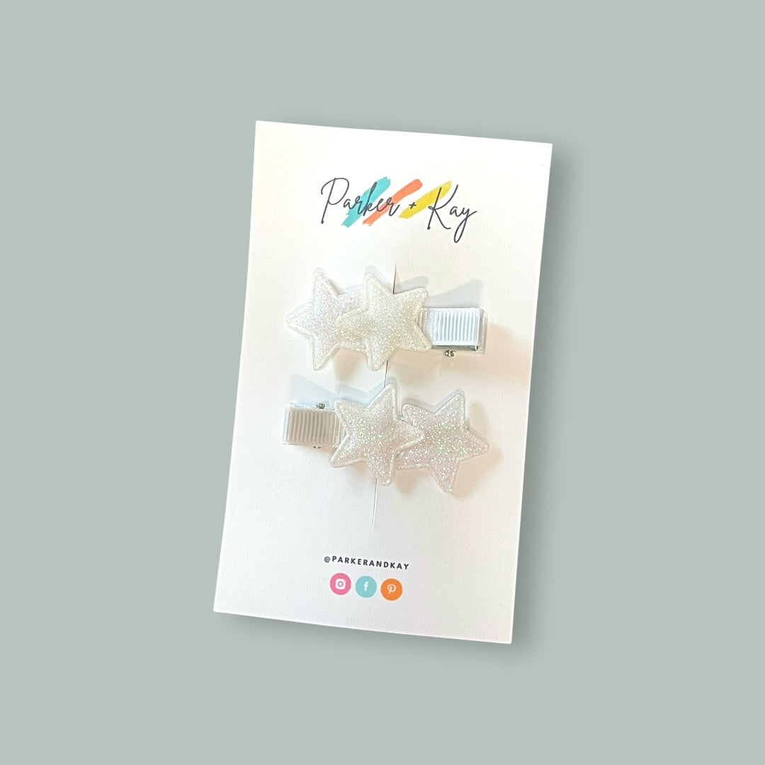 GEORGIE Twinkling Stars Hair Clips