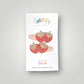Soft Strawberries Hair Clips