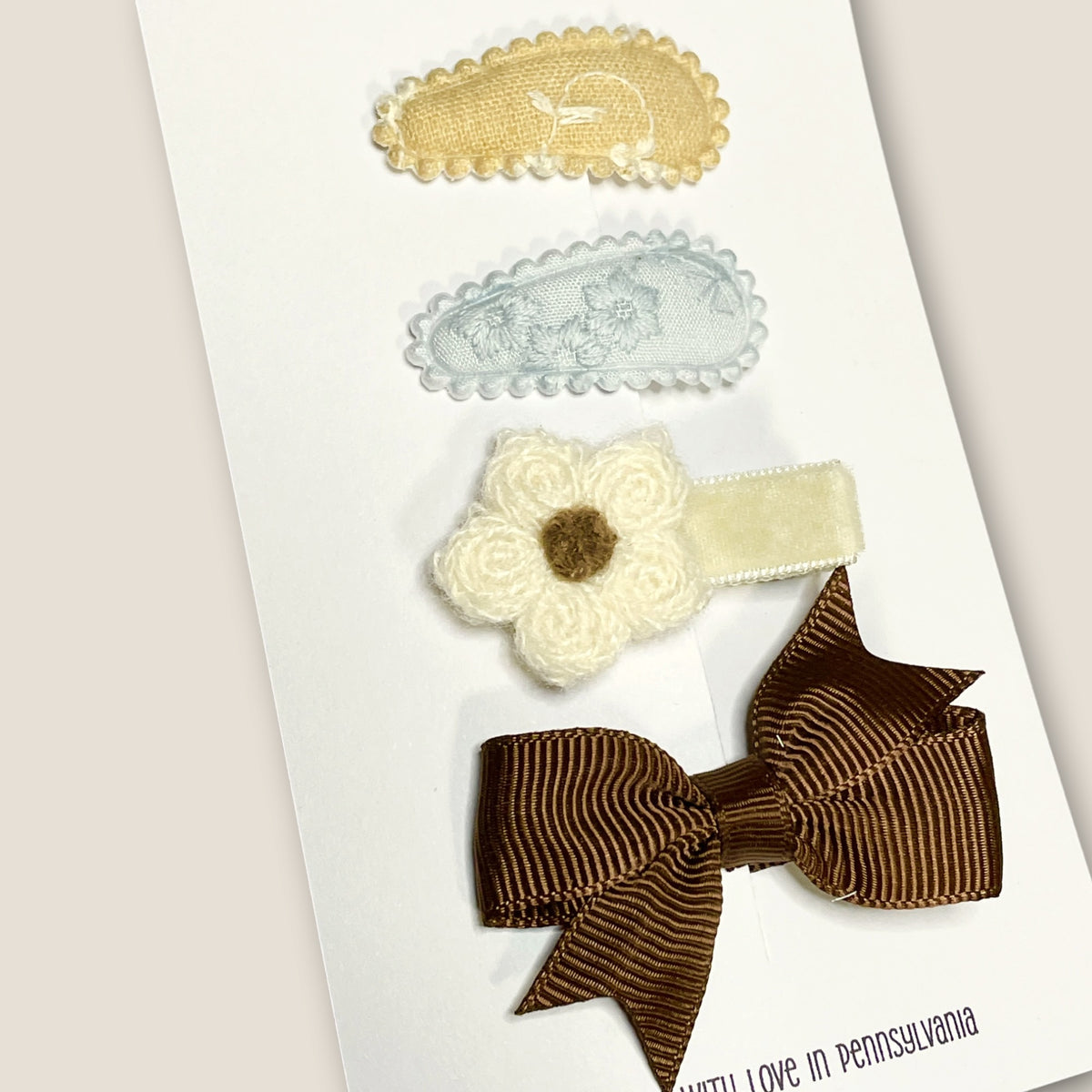 Baby’s First Clips Mini Set | Honey Meadow