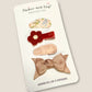 Baby’s First Clips Mini Set | Berry Blossom