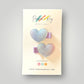 Unicorn Heart Hair Clips