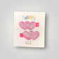 Sparkling Heart Hair Clips