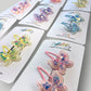 Stardust Butterfly Snap Clips