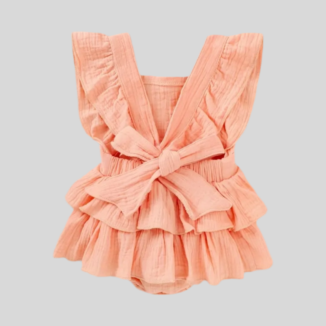 Muslin Ruffled Romper