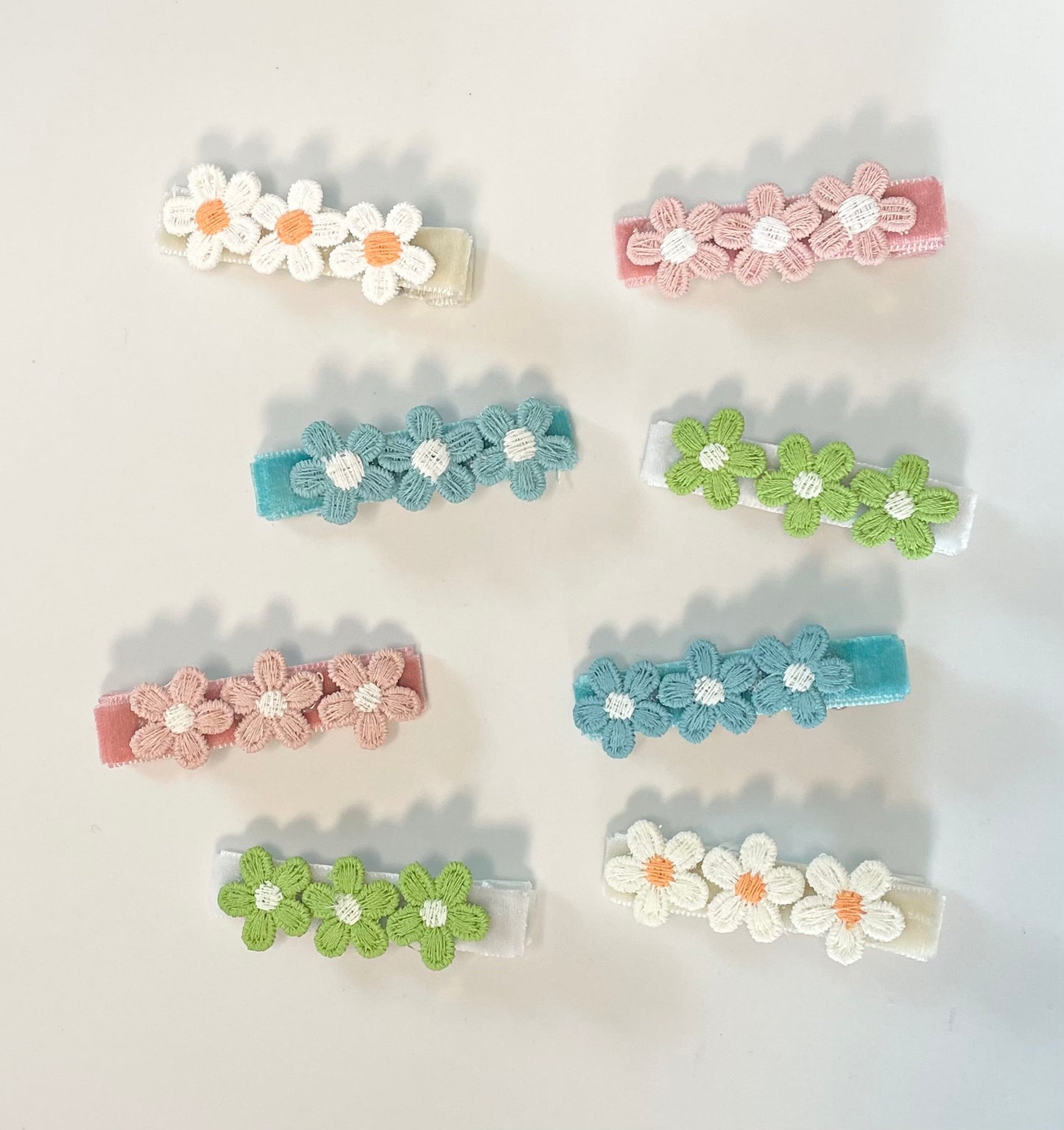 TILLY Little Flower Hair Clips