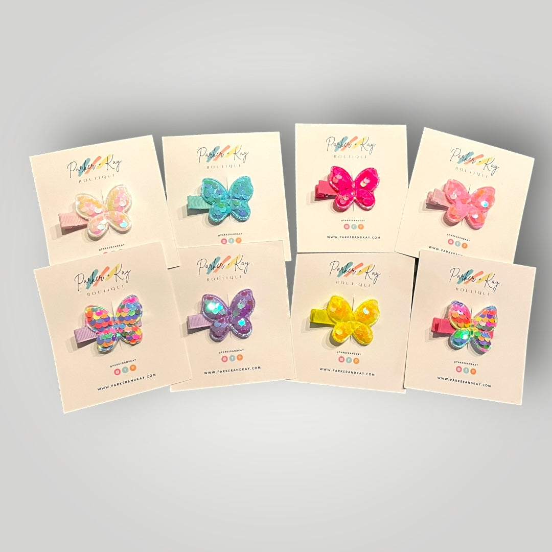 LEILA Fluttering Butterfly Hair Clip