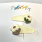 Autumn Bloom Hair Clips