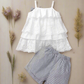 Girl’s Ruffle Eyelet Outfit