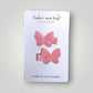 Sparkling Butterfly Clips