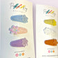 JUNE Baby Sparkling Bloom Hair Clips