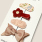 Baby’s First Clips Mini Set | Berry Blossom