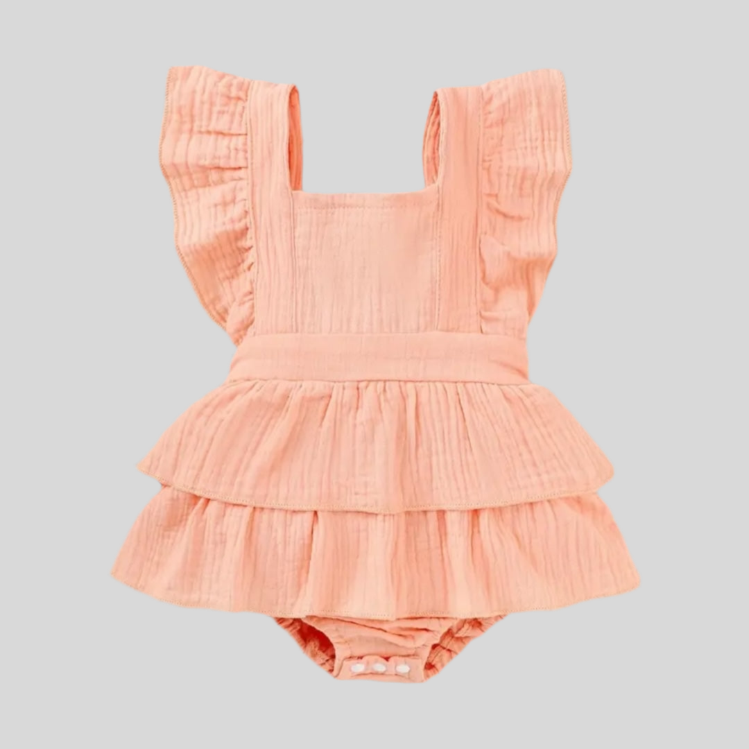 Muslin Ruffled Romper