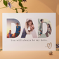 DAD ALWAYS MY HERO Photo Greeting Card