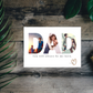 DAD ALWAYS MY HERO Photo Greeting Card