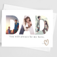 DAD ALWAYS MY HERO Photo Greeting Card