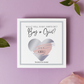 Classic Gender Reveal Scratch-off Card