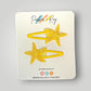Shimmering Starfish Snap Clips