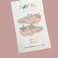 Soft Strawberries Hair Clips
