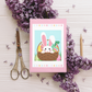 HOPPY EASTER Greeting Card