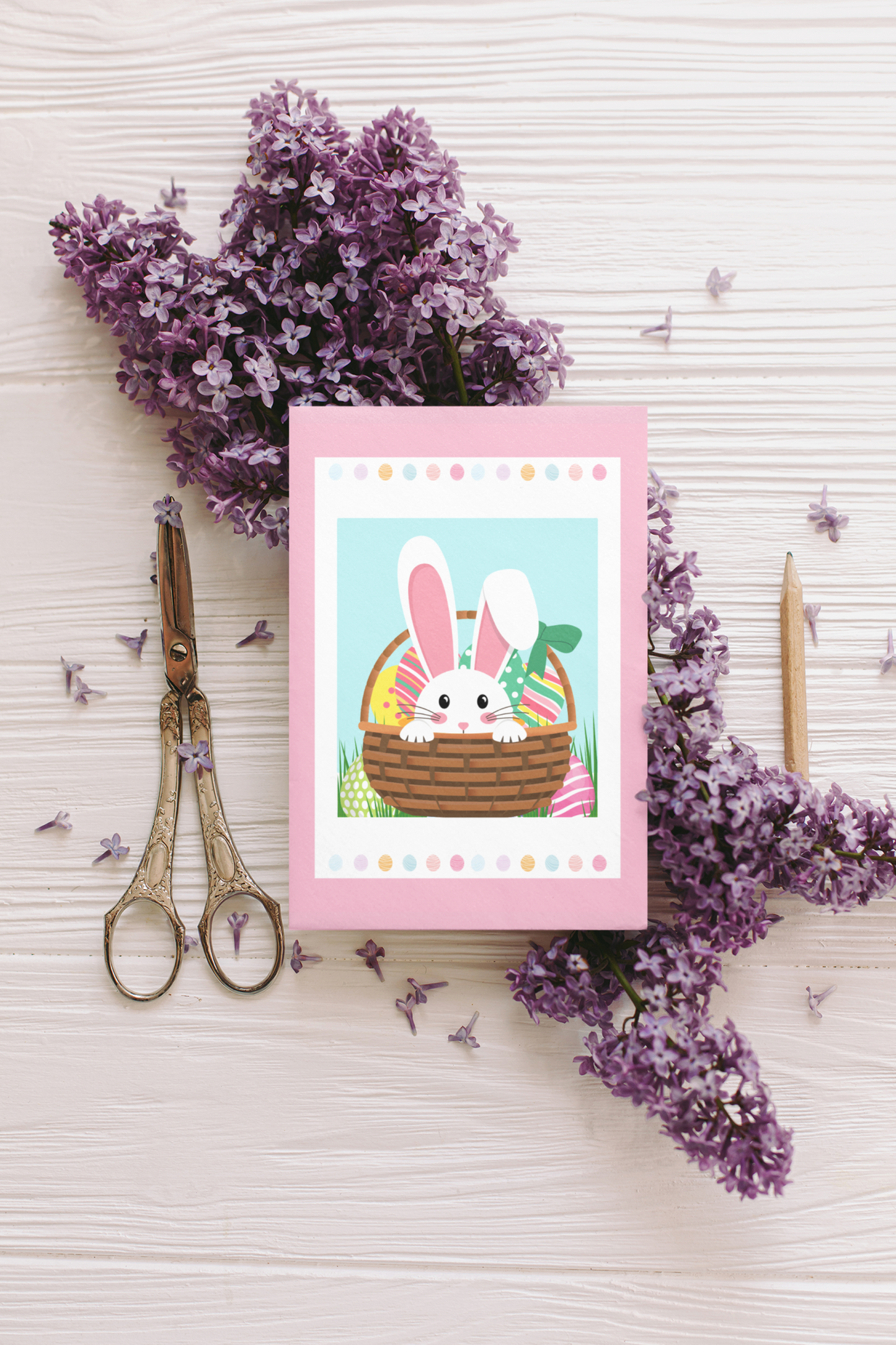 HOPPY EASTER Greeting Card