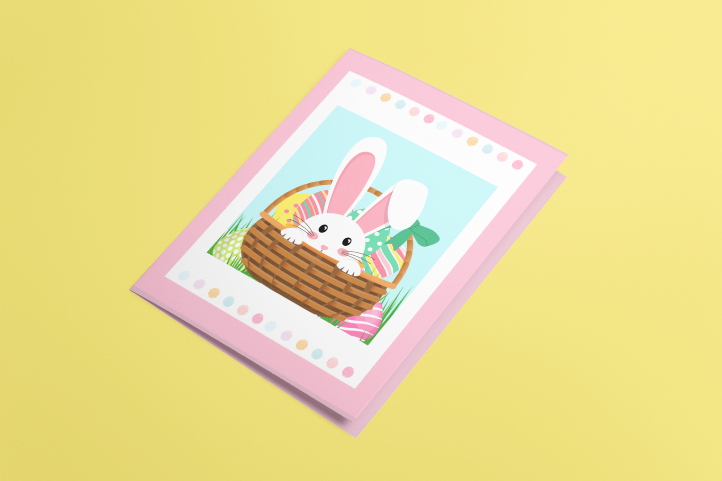 HOPPY EASTER Greeting Card