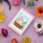 HOPPY EASTER Greeting Card