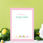 HOPPY EASTER Greeting Card