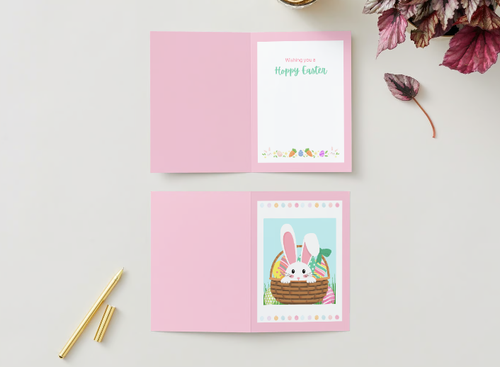 HOPPY EASTER Greeting Card