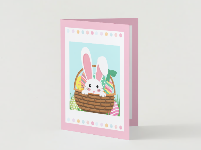 HOPPY EASTER Greeting Card