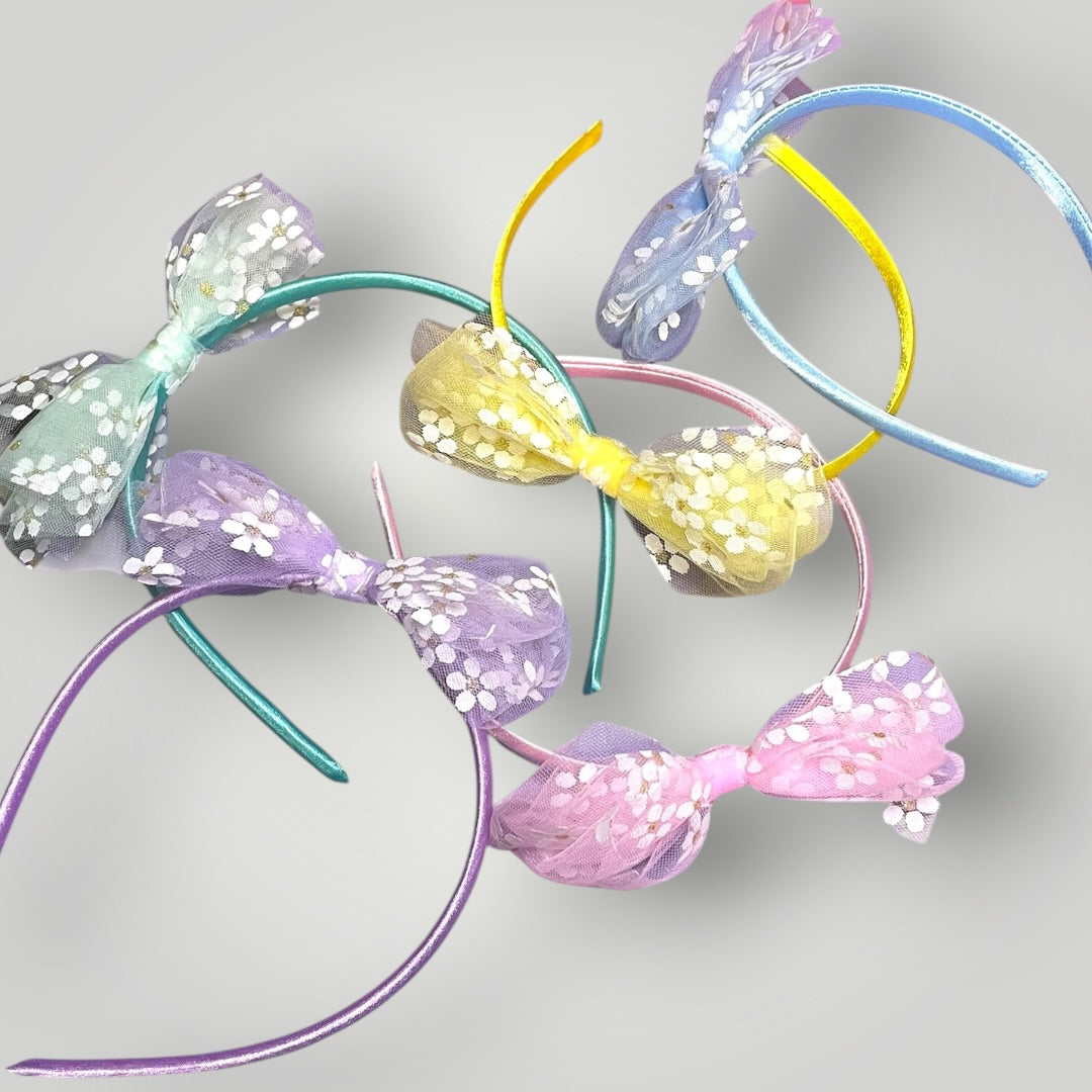 Glitter Bloom Headband