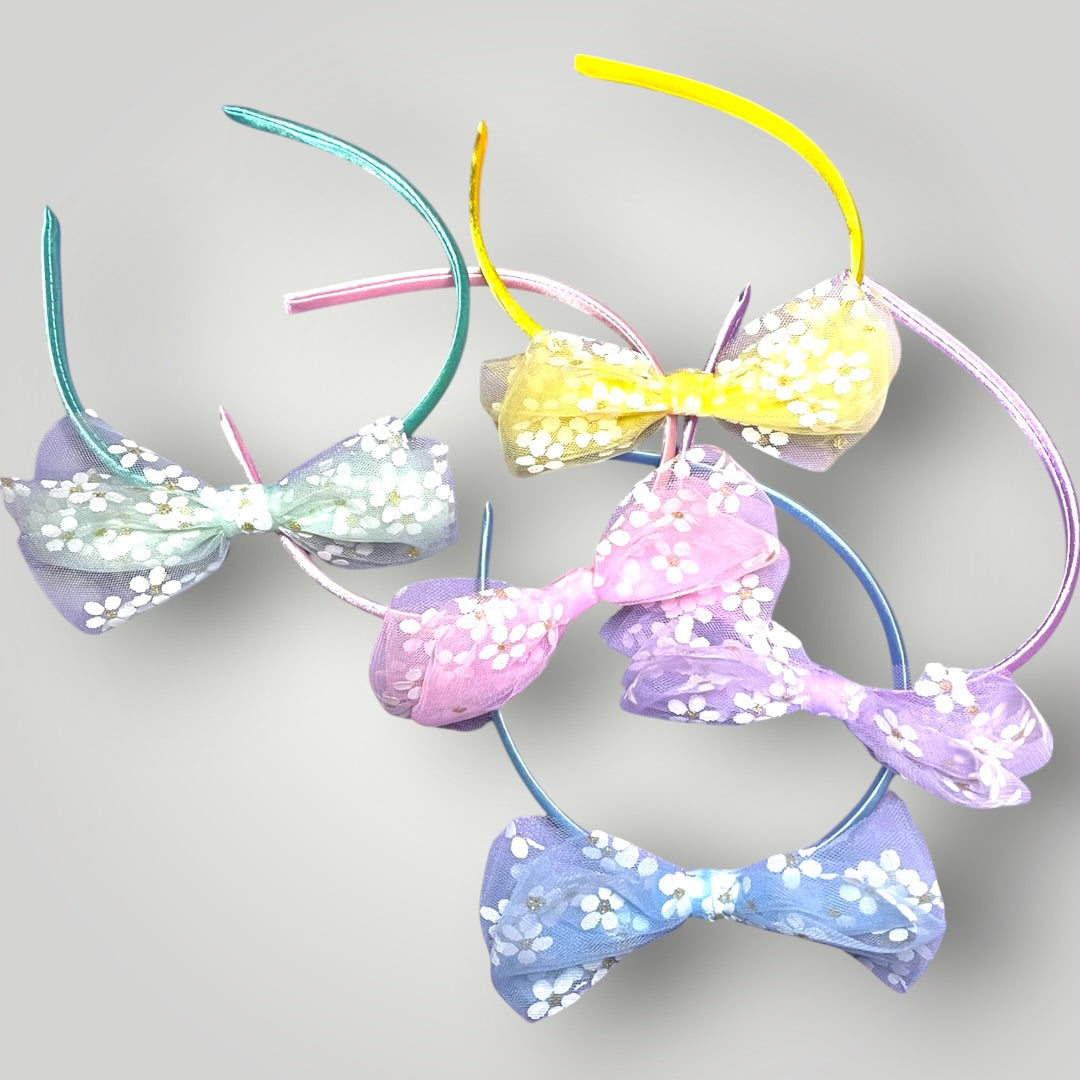 Glitter Bloom Headband
