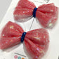 Firecracker Tulle Pigtail Bows
