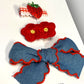 Berry Patch Cuties Hair Clip Trio