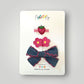 Berry Patch Cuties Hair Clip Trio