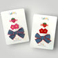 Berry Patch Cuties Hair Clip Trio