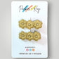 Petite Pearl Posy Clips