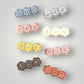 Petite Pearl Posy Clips