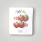 Soft Strawberries Hair Clips