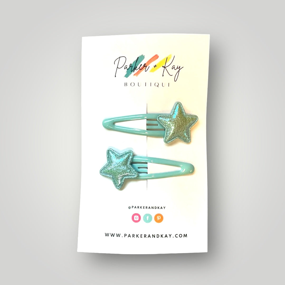 MARIE Shiny Stars Hair Clips