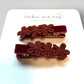 Velvet Posy Clips