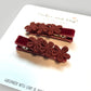 Velvet Posy Clips